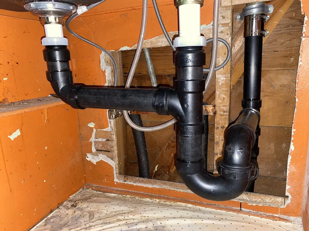 Professional Repiping Services equipment and tools on the job in Fairview Shores